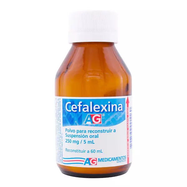 Cefalexina Susp 250 Mg Fco X 60Ml Ag