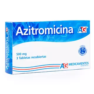 Azitromicina 500 Mg Cj X 3 Tab Ag