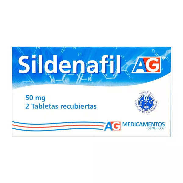 Sildenafil 50Mg Cj X 2 Tab Ag