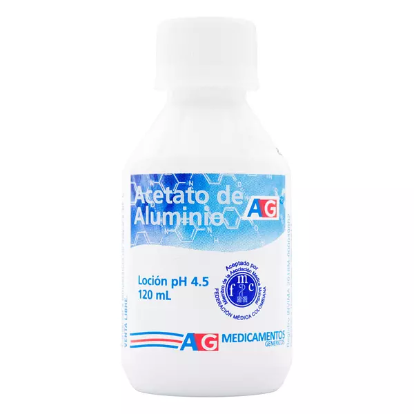 Acetato De Aluminio Fco X 120Ml Ag