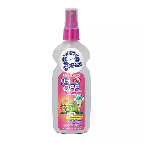 Repelente Stay Off Niños Spray Fco X 120 Ml