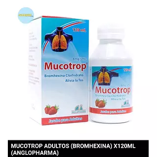 Mucotrop (Bromhexina) Niños Fco X 120 Ml Anglopharma