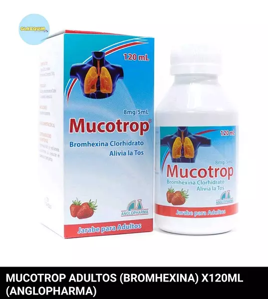 Mucotrop (Bromhexina) Niños Fco X 120 Ml Anglopharma