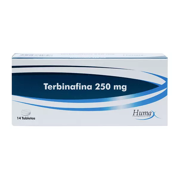 Terbinafina 250 Mg Cj X 14 Tab Humax