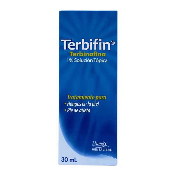 Terbifin 1% (Terbinafina) Solucion Top Fco X 30 Ml