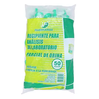 Frasco De Orina Bol X 50 Und Inverfarma
