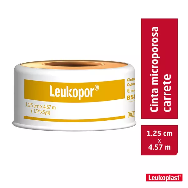 Micropore Piel 1/2X5Yd Leukopor