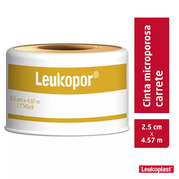 Micropore Piel 1X5 Yd Leukopor