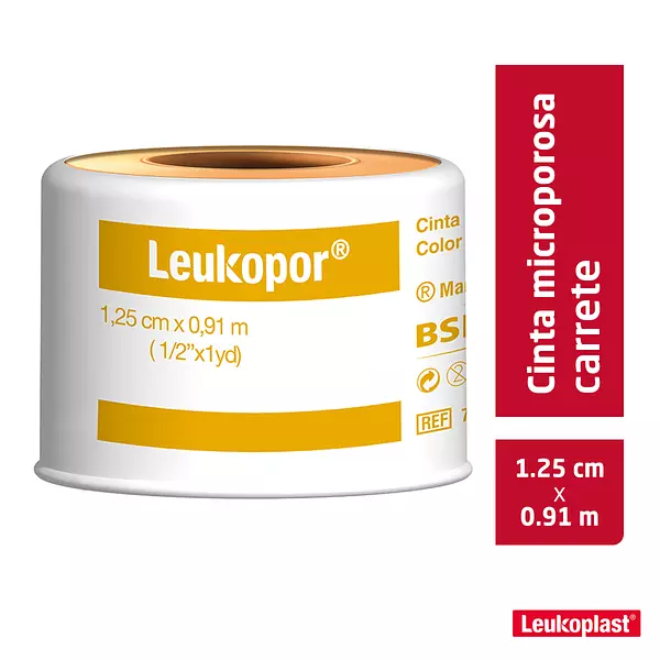 Micropore Piel 1/2X1 Leukopor 