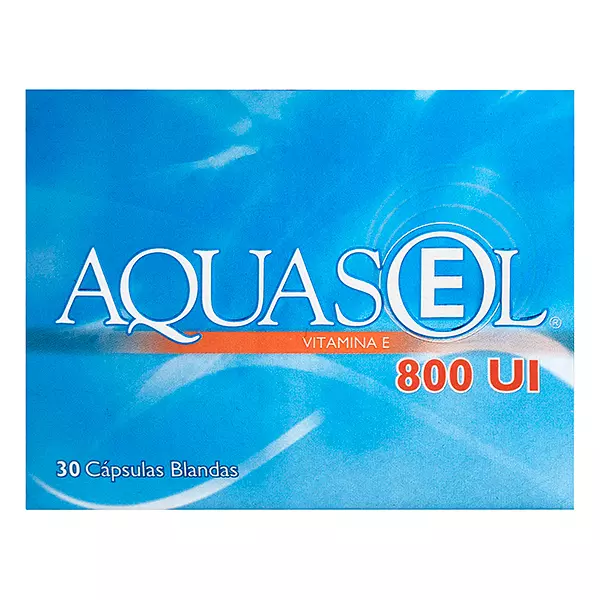 Aquasol-E 800 (Vitamina E) Cj X 30