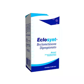 Eclosynt 50 Mcg (Beclometasona) Cj X Inhalador 200 Dosis Faes Farma