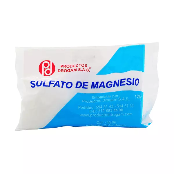 Sulfato De Magnesio Bol X 125 Gr Drogam