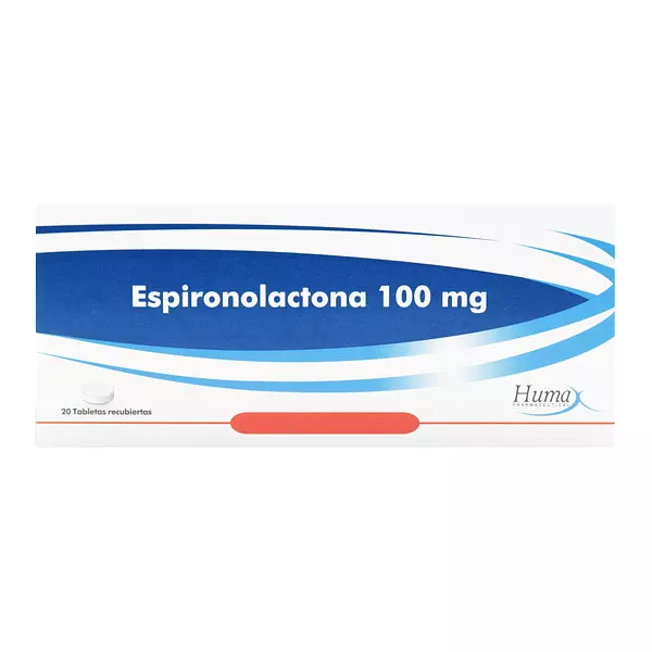 Espironolactona 100 Mg Cj X 20 Tab Humax