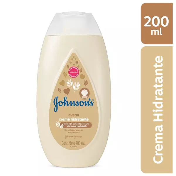 Crema Johnson J Baby Avena Fco X 200 Ml