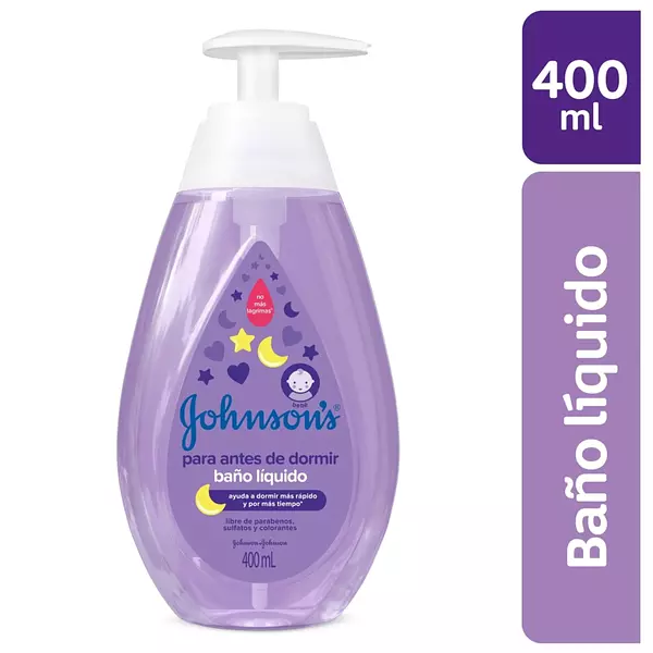 Baño Johnson J Baby Antes De Dormir Fco X 400Ml