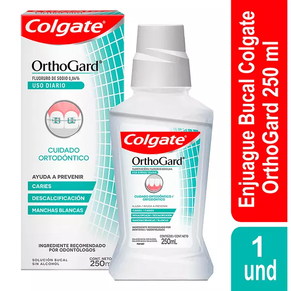 Enjuague Orthorgard Fco X 250 Ml Colgate