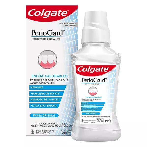 Enjuague Colgate Periogard Sin Alch. Fco X 250Ml