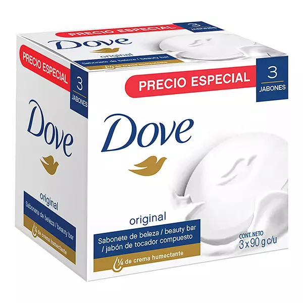 Jabon Dove Original 90G X 3Und