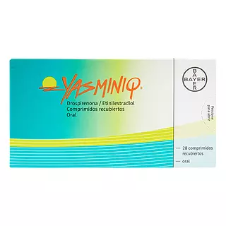 Yasminiq (Drospirenona+Etinilestradiol) Cj X 28 Tab Bayer