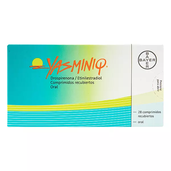 Yasminiq (Drospirenona+Etinilestradiol) Cj X 28 Tab Bayer