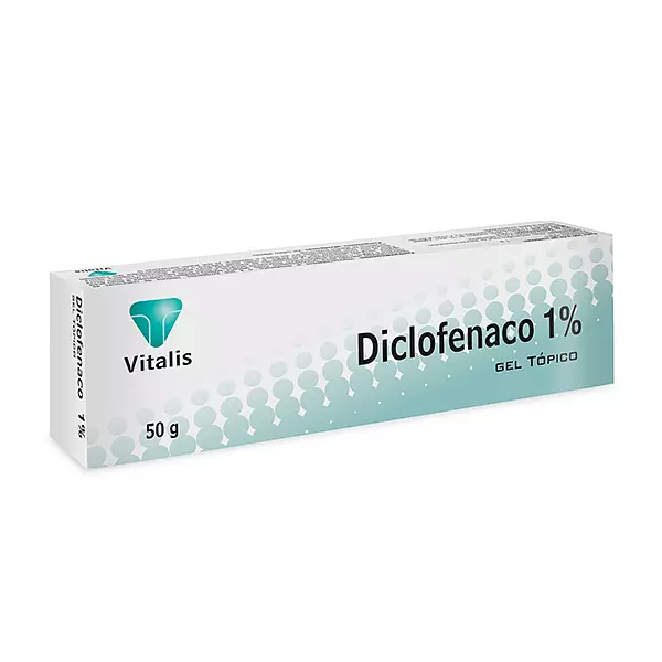 Diclofenaco 1% Gel Tbo X 50 Gr Vitalis