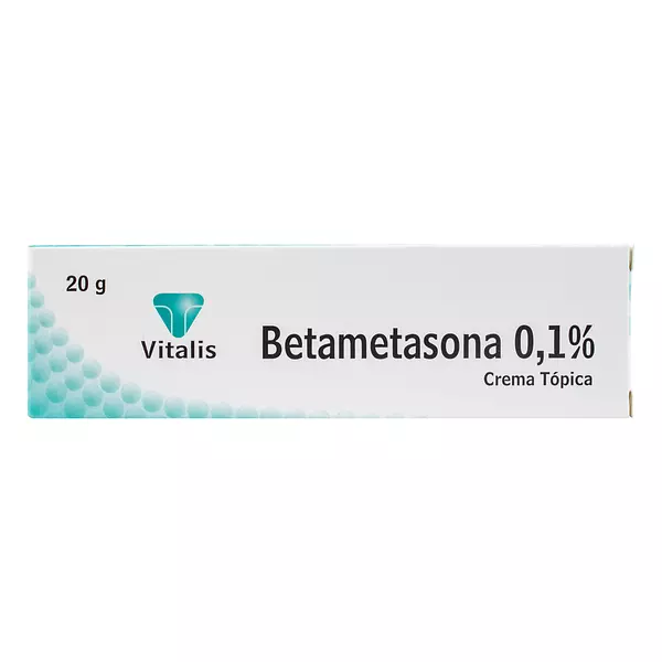 Betametasona 0,1% Crema Tbo X 20 Gr Vitalis