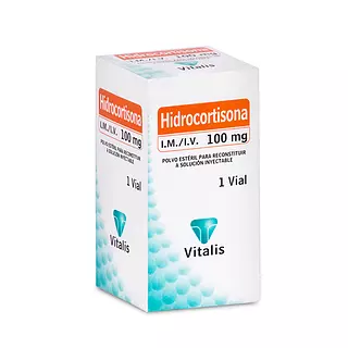 Hidrocortisona 100Mg Cj X 1 Ampolla Vitalis