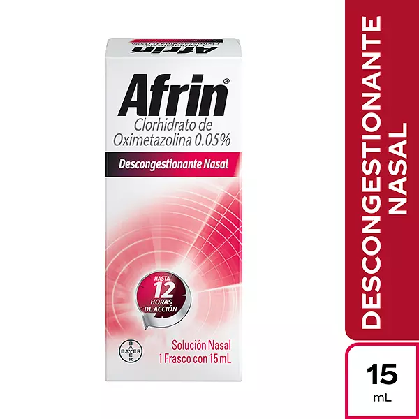 Afrin Nasal Adultos Fco X 15 Ml Bayer