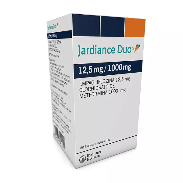 Jardiance Duo 12,5/1000 Cj X 60 Tab