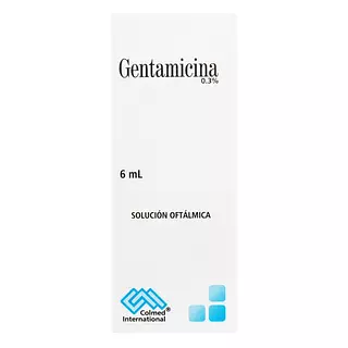 Gentamicina 0.3% Gotas Fcox 6ml Colmed