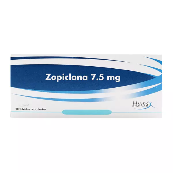 Zopiclona 7,5 Mg Cj X 20 Tab Humax