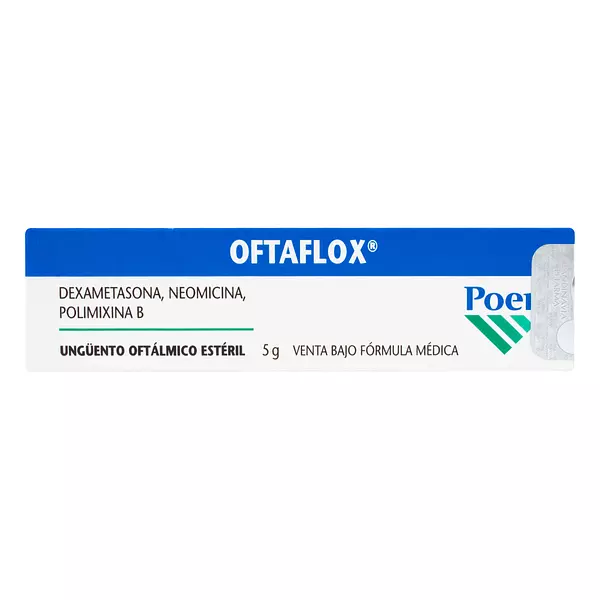 Oftaflox (Dexametasona,Neomicina,Polimixina) Unguento X 5g