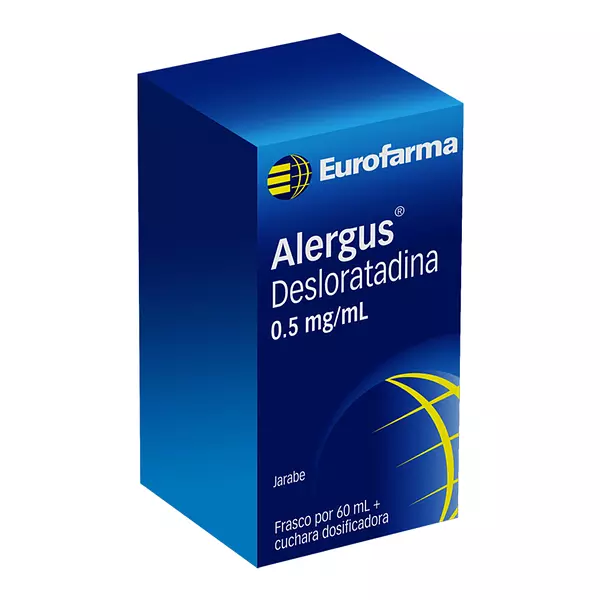 Alergus (Desloratadina 0.5mg) Jbe Fco X 60ml Eurofarma