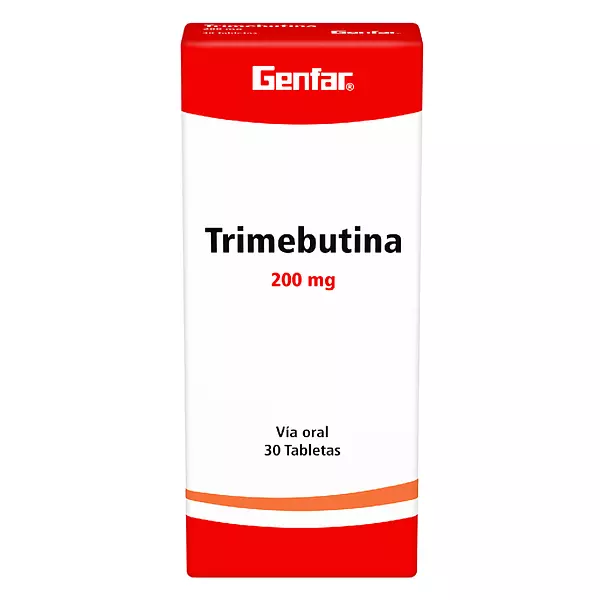 Trimebutina 200mg Cj X 30 Tab Genfar