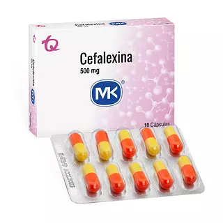 Cefalexina 500mg X10 Cap Mk