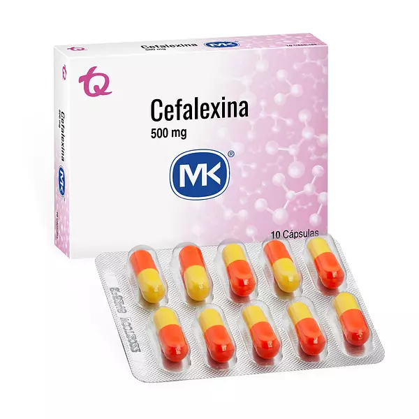 Cefalexina 500mg X10 Cap Mk