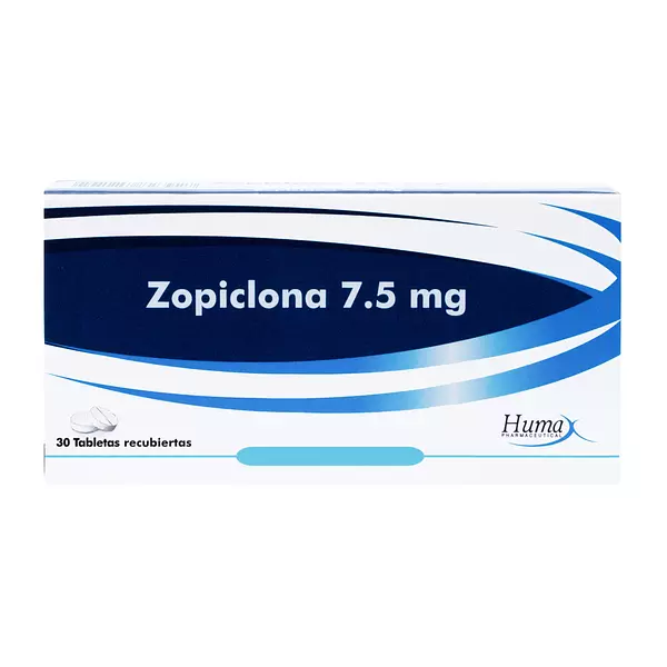 Zopiclona 7,5mg Cj X 30tab Humax