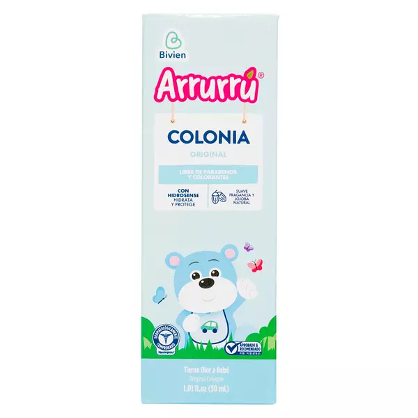 Colonia Arrurru Naturals Azul Fco X 30 Ml