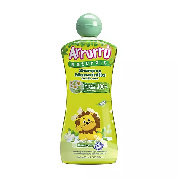 Shampoo Arrurru Cabello Claro Manzana Fco X 400 Ml