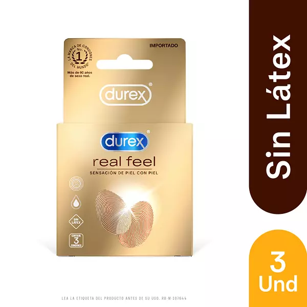 Condones Durex Real Feel Cj X 3 Und