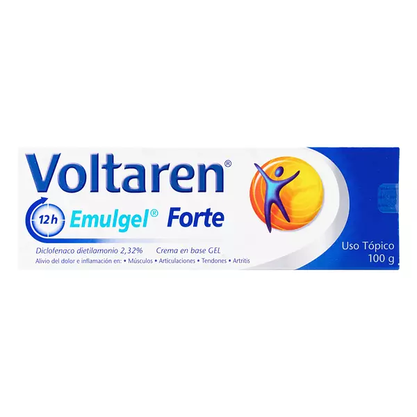 Voltaren Forte 2,32% Gel (Diclofenaco) Tbo X 100 Gr