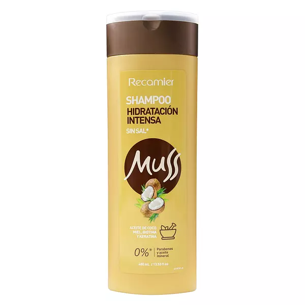 Shampoo Muss Hidratacion Intensa X 400 Ml