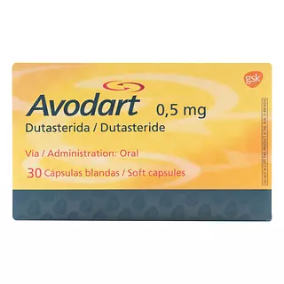 Avodart 0.5mg Cj X 30 Cap Gsk