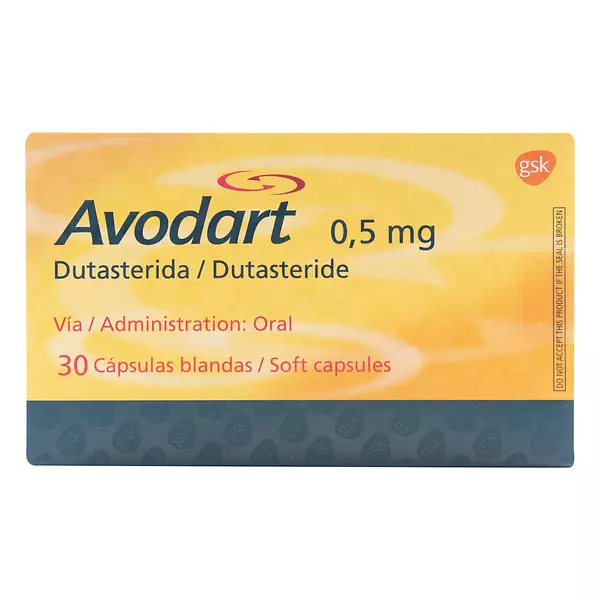 Avodart 0.5mg Cj X 30 Cap Gsk