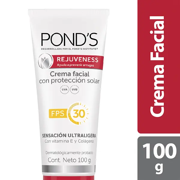 Crema Ponds Rejuveness Fps30 100 Gramos