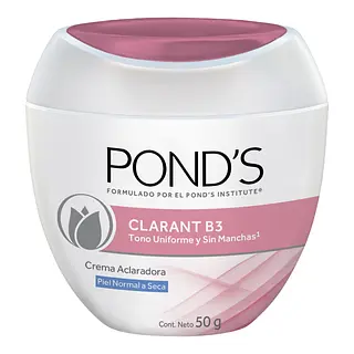 Crema Ponds Clarant B3 N.Seca 50 Gr