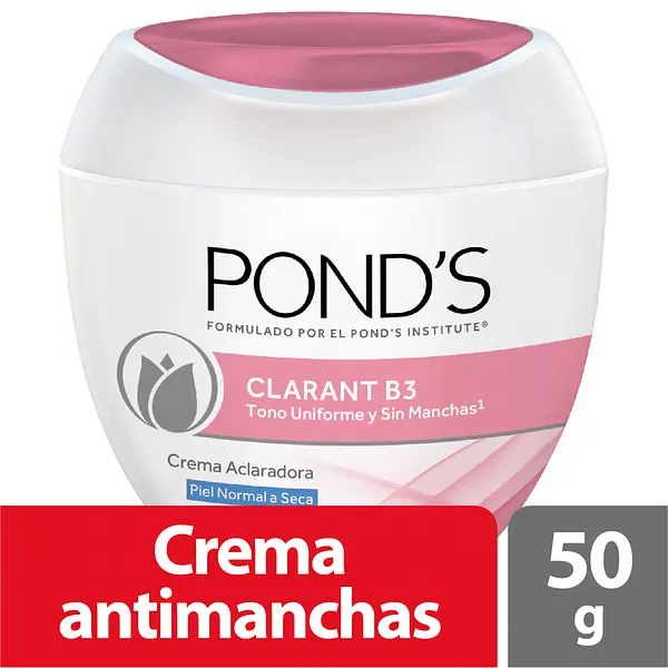 Crema Ponds Clarant B3 N.Seca 50 Gr