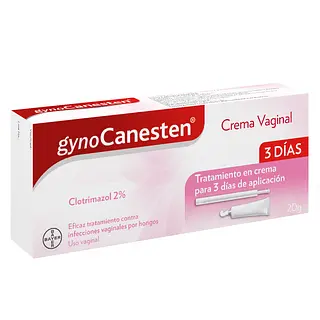 Gynocanesten (Clotrimazol 2%) Crema Vaginal X 20 Gr