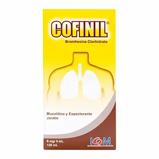 Cofinil (Bromhexina) 8mg Adulto Jrb 120ml